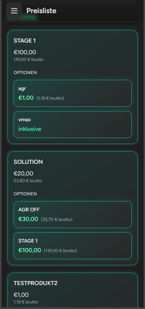 Fileservice – Datei Upload